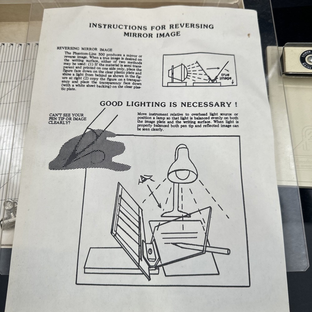 Phantom Line 500 Lettering And Drawing Set