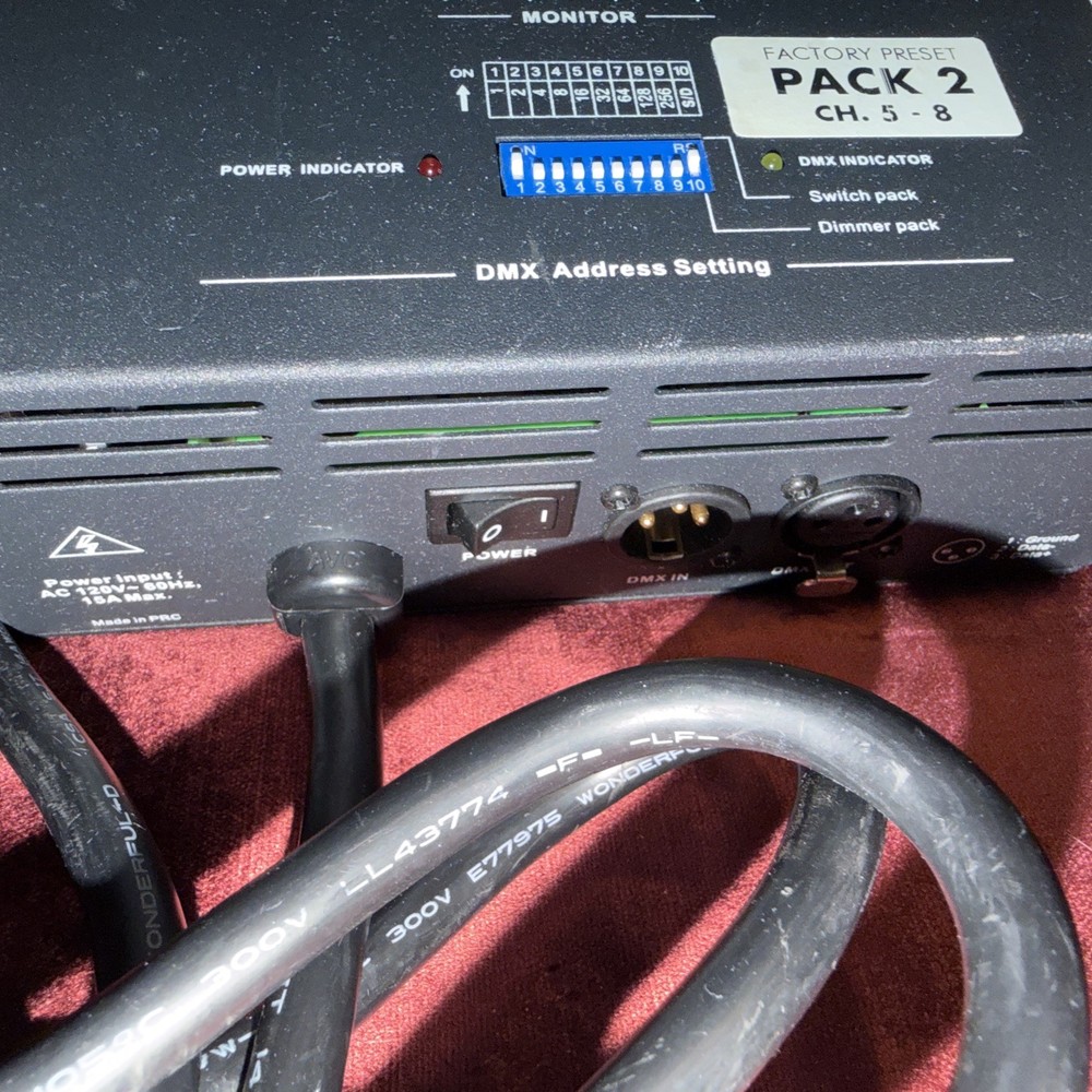 Elation DP-415 4-Channel Dimmer/Switch Pack CG01XGL