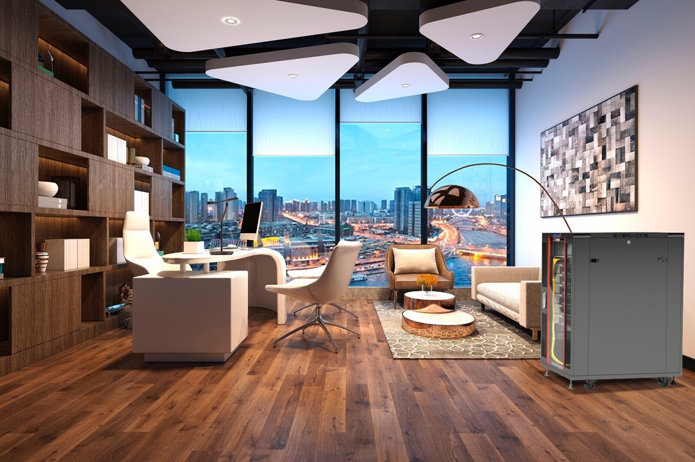 Sysracks 27U 39'' Deep IT Network Data Server Rack Cabinet