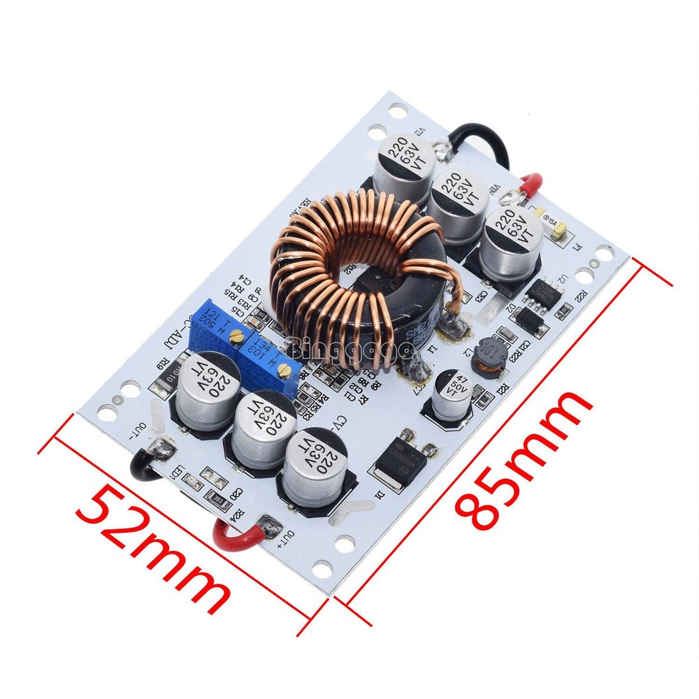 10A DC 10-60V 600W Converter Step-up Boost Constant Current Power Supply Driver