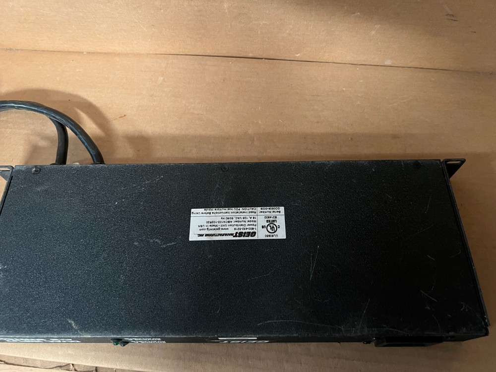 Geist Model ABCN102-102R20 Input A/B Power Switch 125 Vac