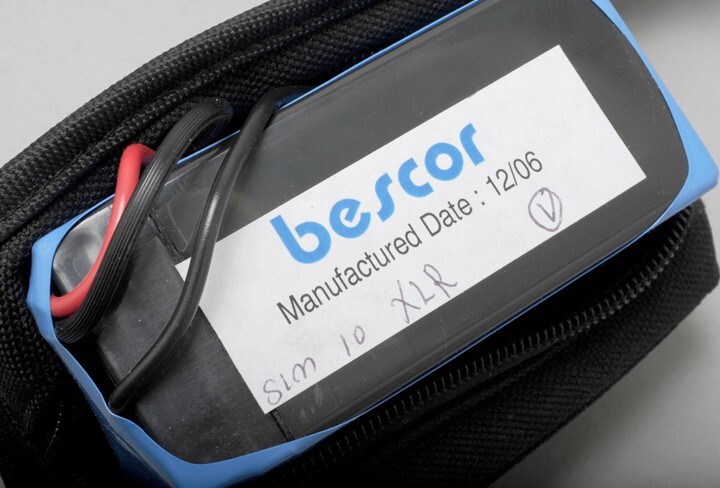 Bescor PRB-24XLR ATM Lead-Acid 12V Battery Belt UNTESTED