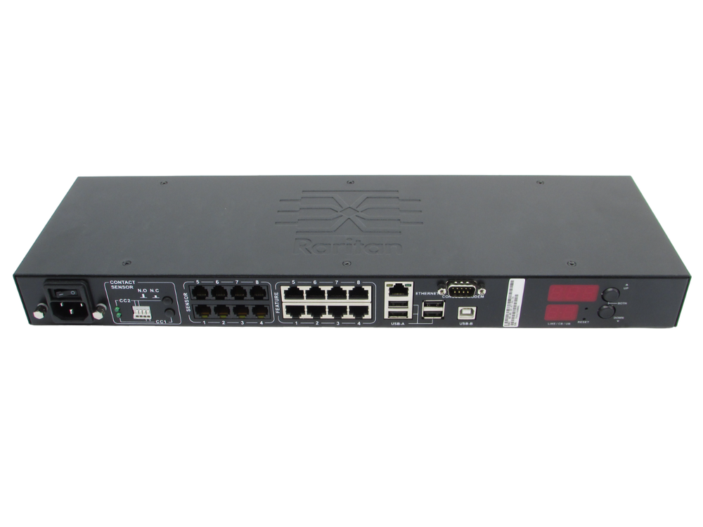 Raritan EMX-880 Secure Switch Smart Rack Controller Open Box W/ Accessories