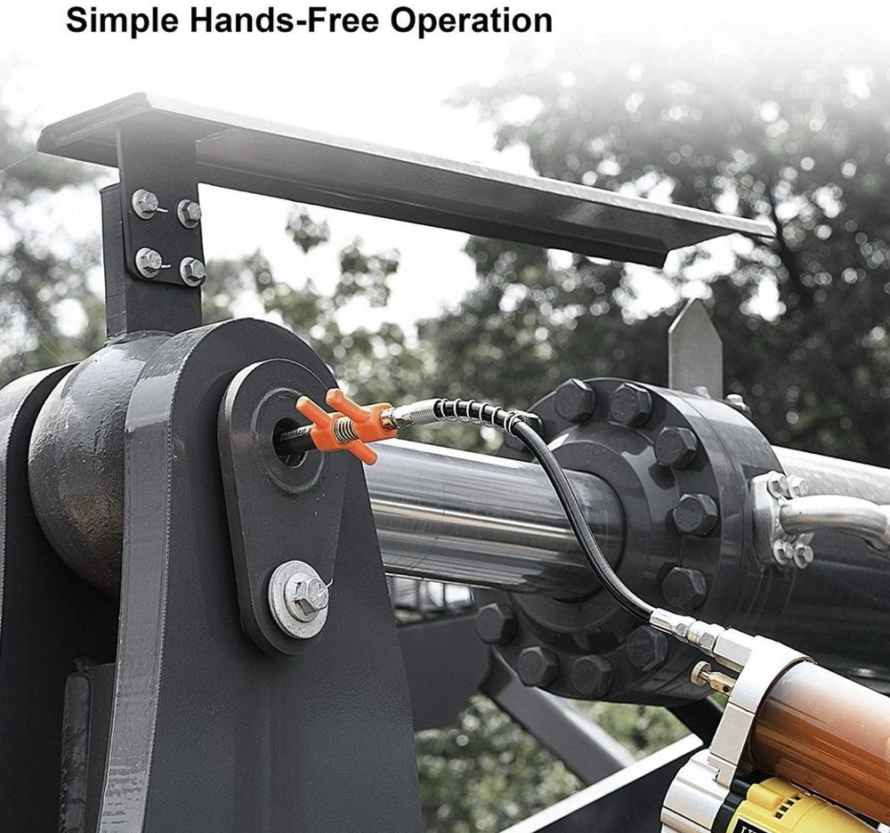 Grease Gun Coupler Connect Attachment - Universal
