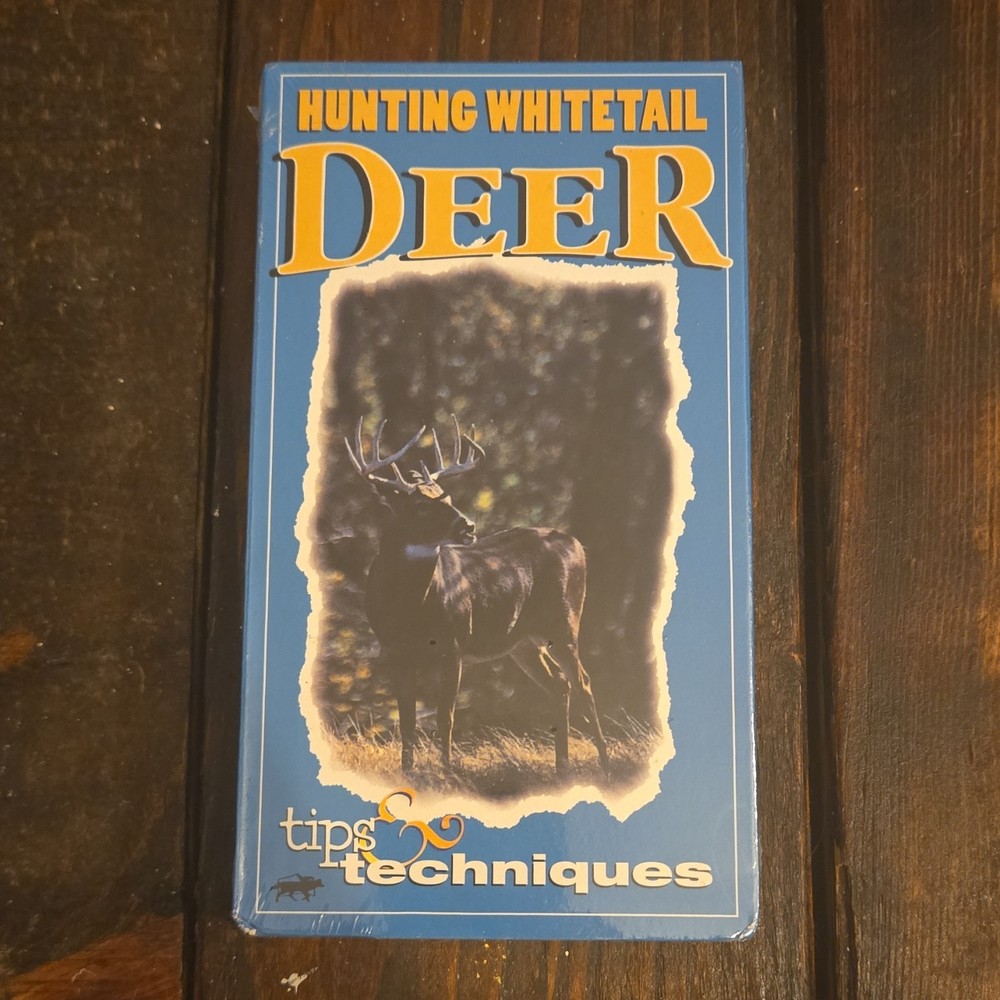 **SEALED** Hunting Whitetail Deer Tips And Techniques VHS