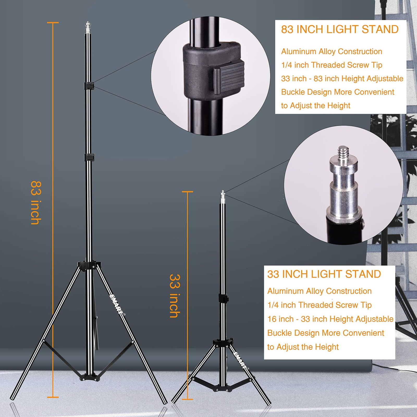Umbrella Photography Lighting Kit, 200/700W Bulbs, Soft Light Continuous Phot...