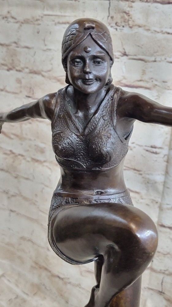Bronze Sculpture, Hand Made Statue Abstract Modern SOLID ABSTRACT Deocrative