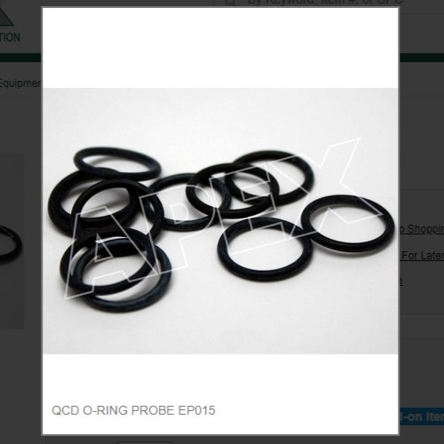 QCD O-RING PROBE EP015, Qty. 20, #  28009