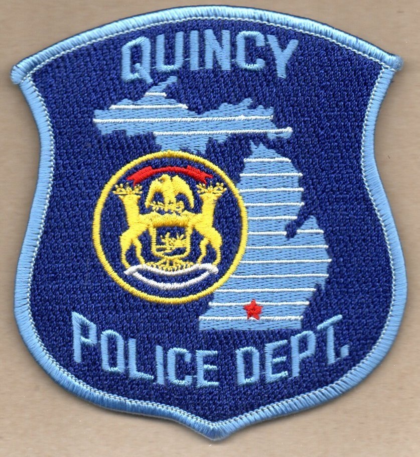 Quincy (MI) PD Police Patch