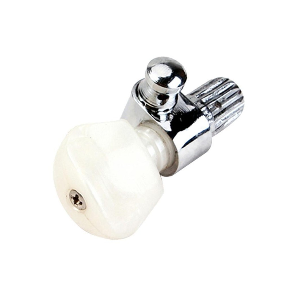 Chrome 5th Banjo String   Tuning Keys Peg Machine Heads w/ Pearl Button