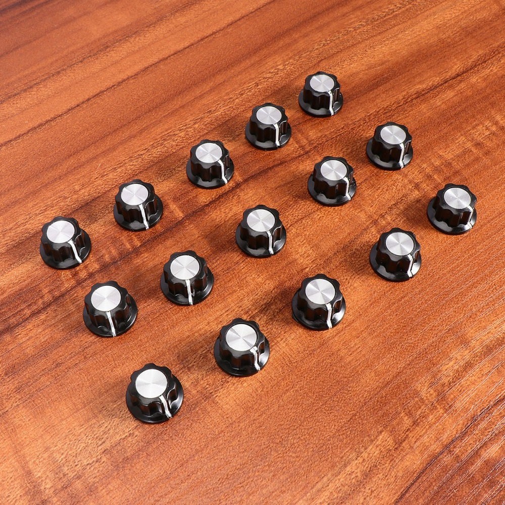 15pcs Guitar Amplifier Knobs Guitar Knobs Bass Control Knob