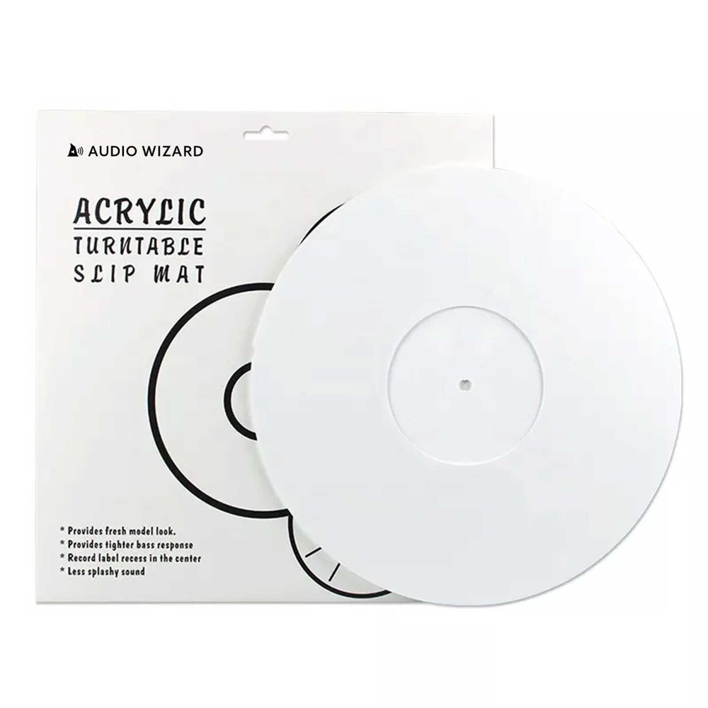 White Acrylic LP Slip Mat