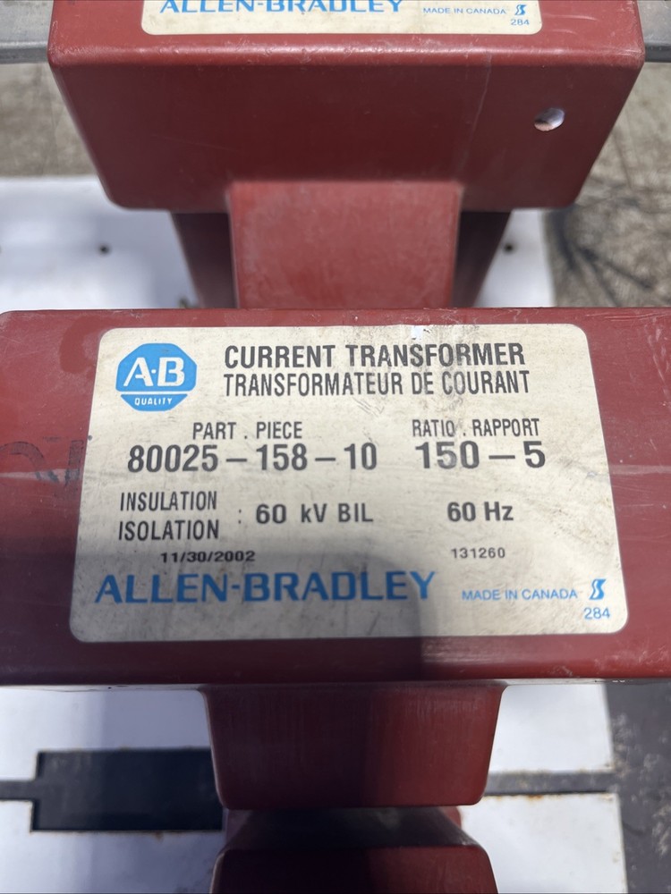Allen-Bradley Current Transformer 80025-158-10