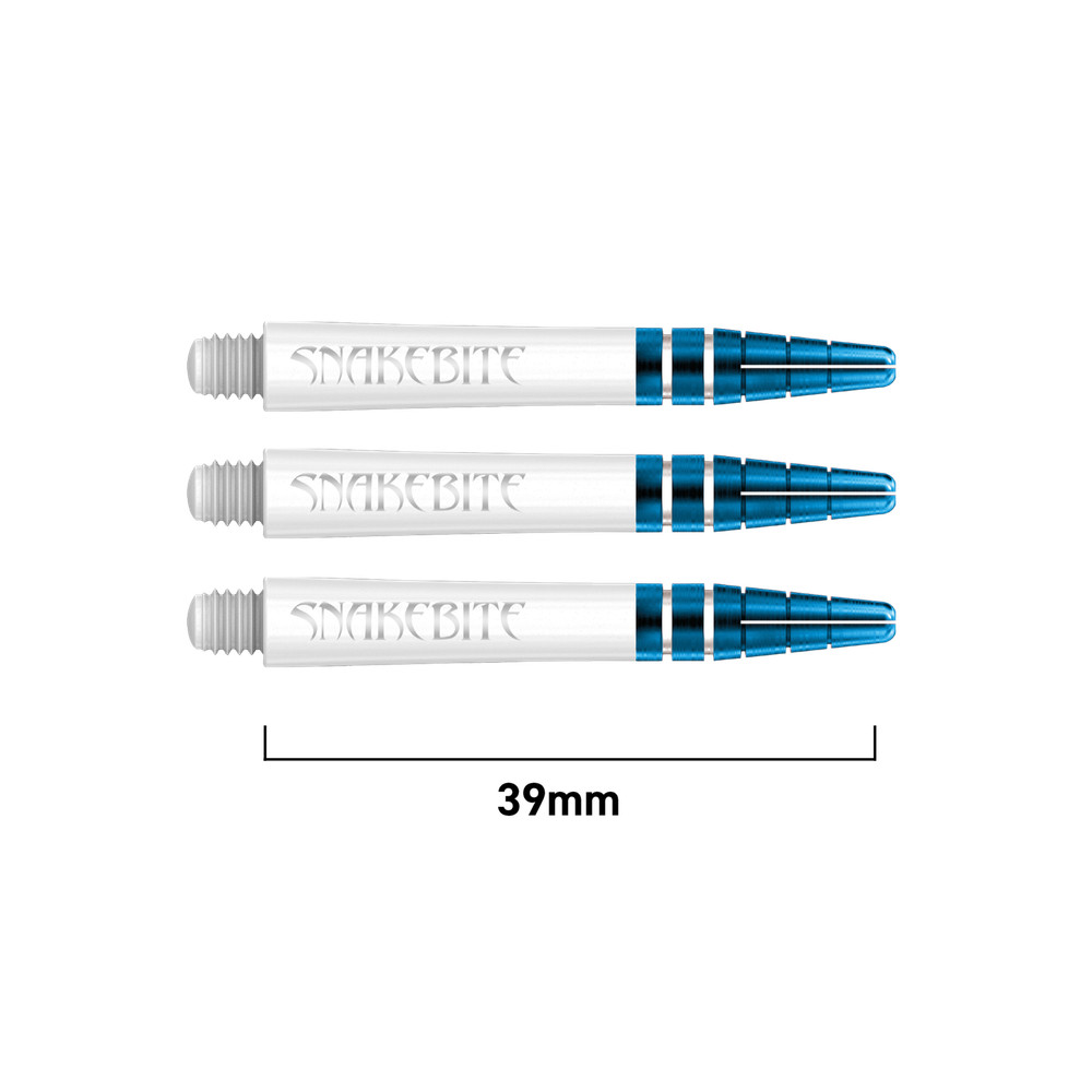 Red Dragon Peter Wright Snakebite Logo Nitro Ionic Intermediate Dart Shafts