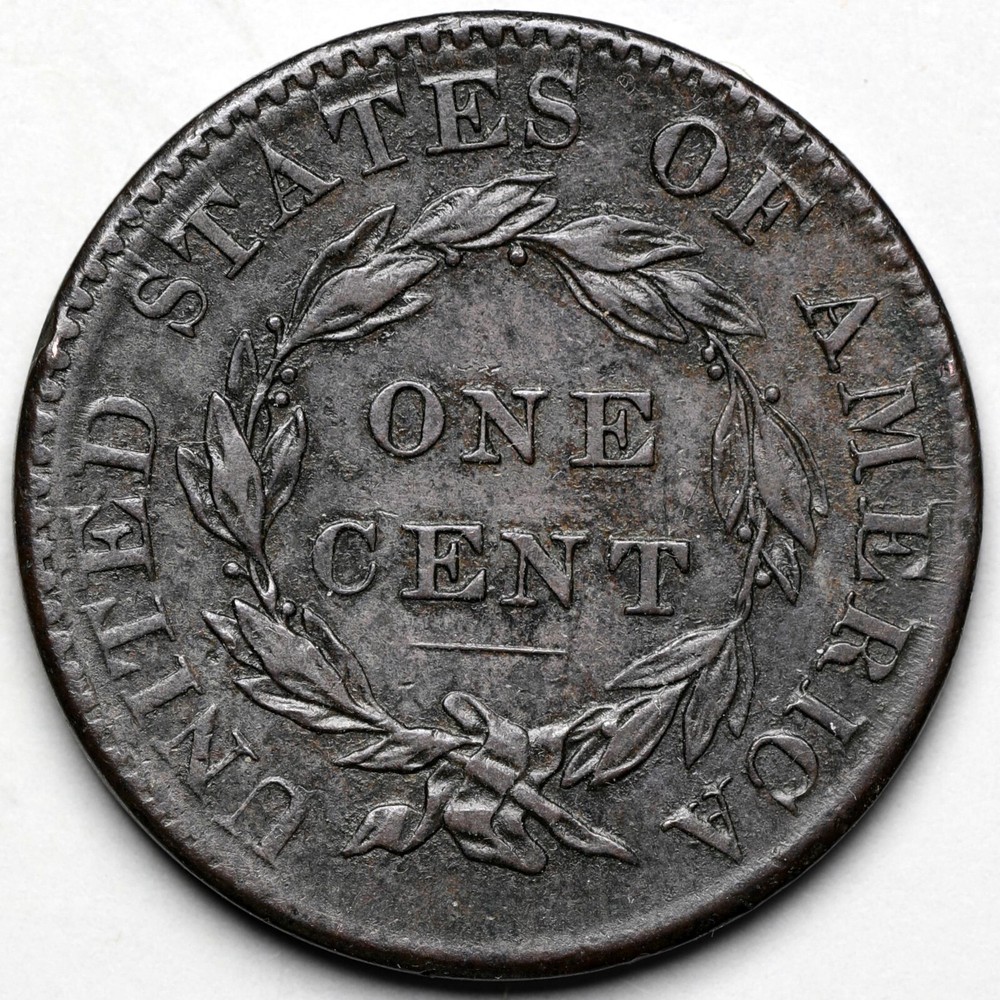1825 Coronet Head Large Cent, N-6