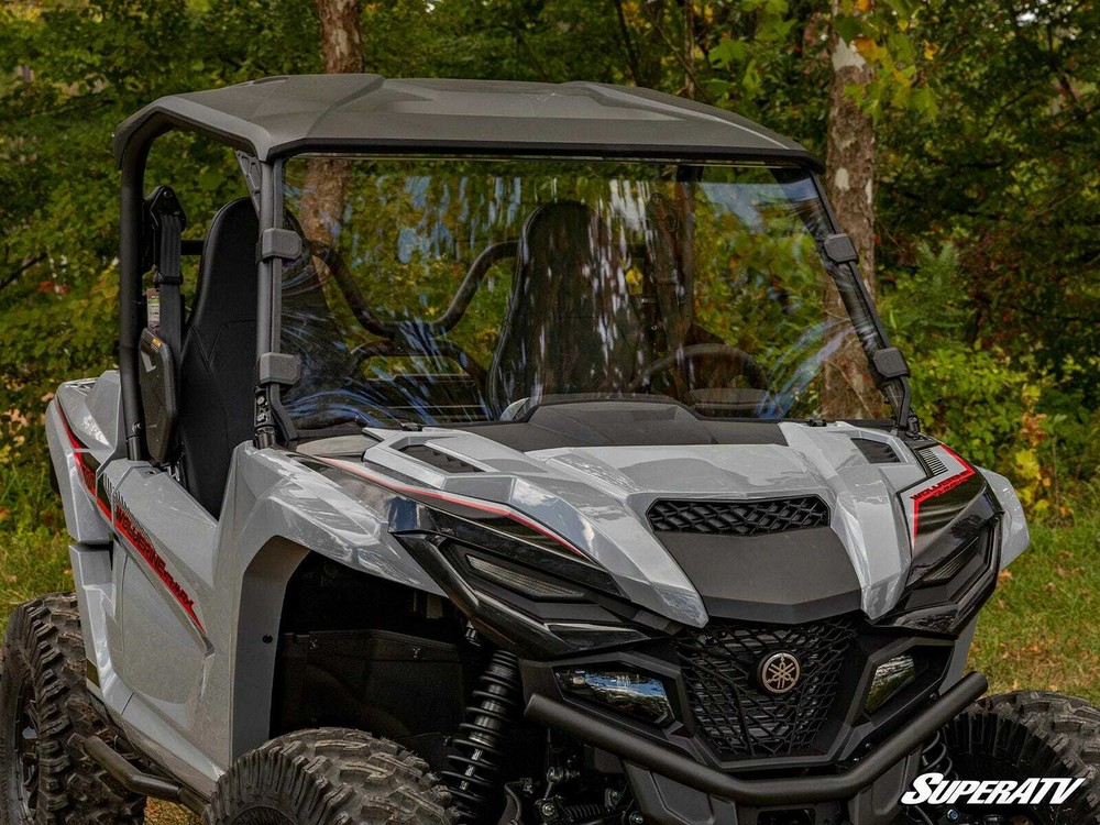 SuperATV Yamaha Wolverine X2 850 Scratch-Resistant Full Windshield/2021+
