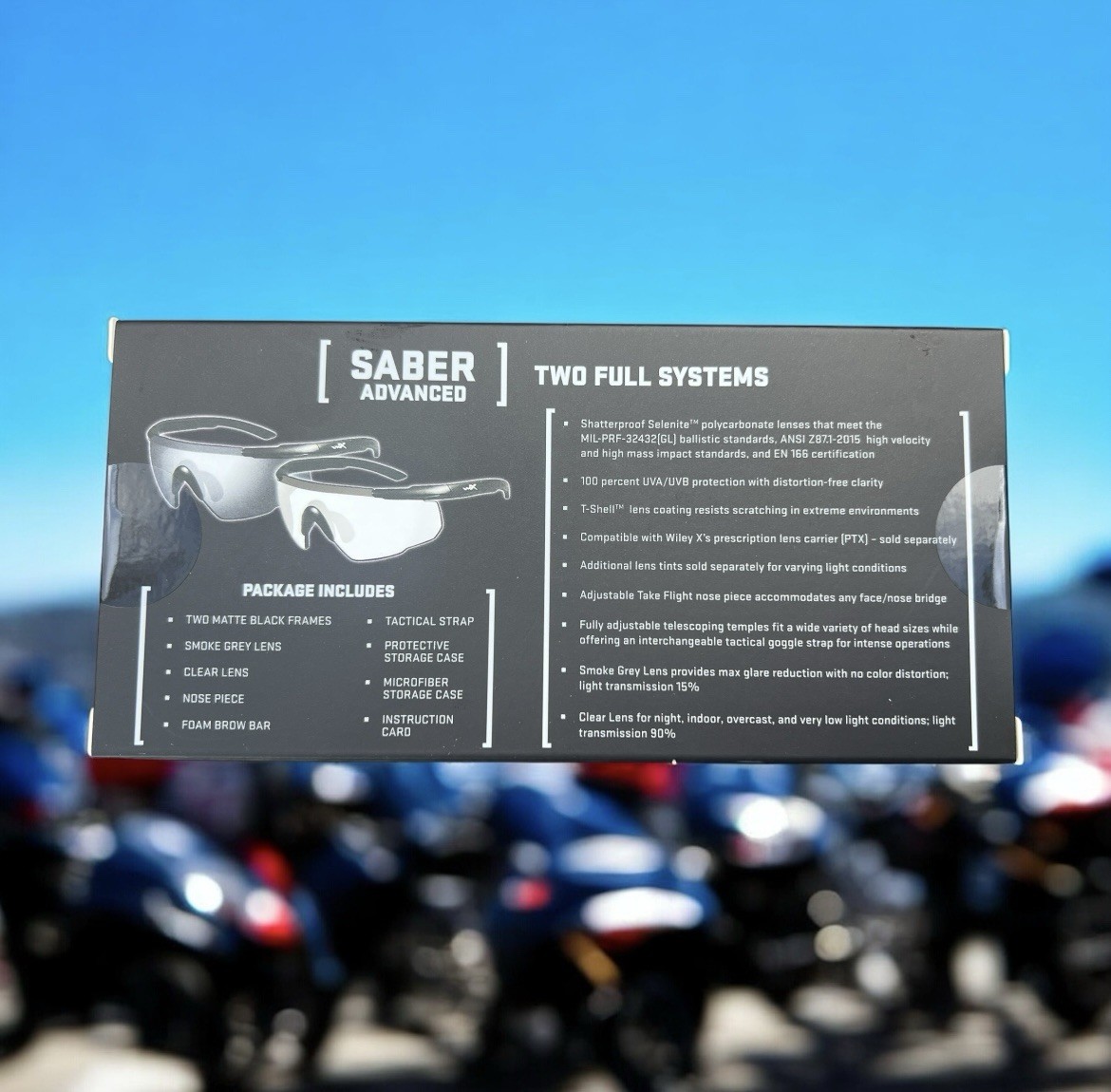 Rare Wiley X Saber Ballistic Shooting Glasses 2-Pack – Must-Have for Shooters