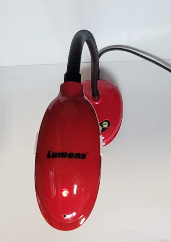 Lumens DC125 High-Definition Document Camera NO USB Cable *Lamp Does Not Work*
