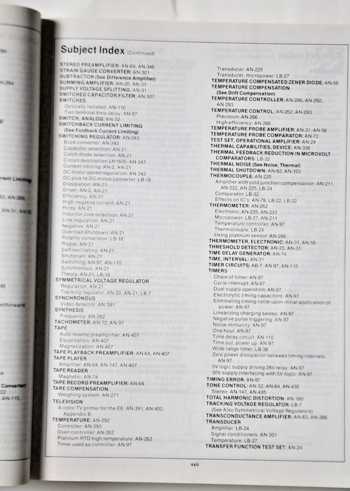 National Semiconductor 1986 Linear Applications Handbook #9cz