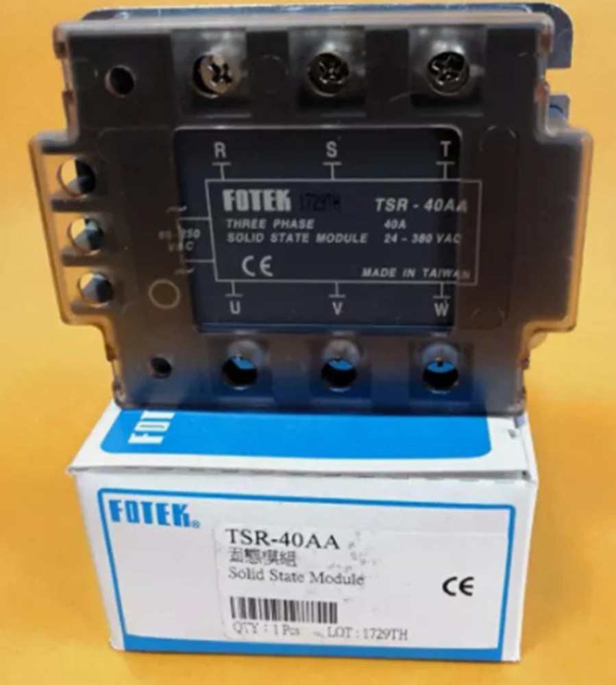 1PCS NEW Fotek TSR-40AA TSR40AA Solid State Module 40A