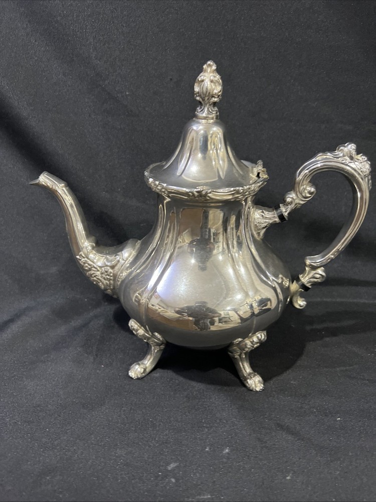 Silver Plated Tea And Coffee Kettle