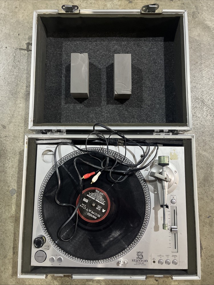 STANTON PROFESSIONAL DIRECT DRIVE TURNTABLE MODEL STR8-80