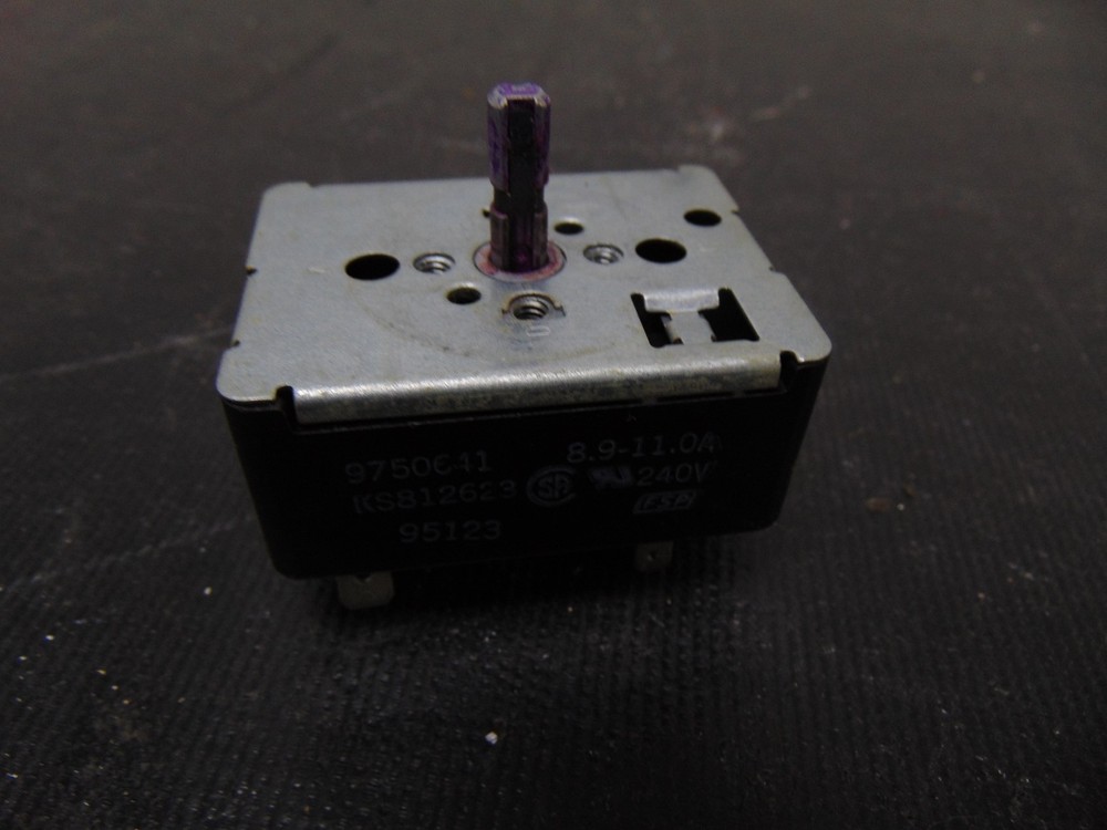 KitchenAid Range KERH507YWH2 Surface Element Control Switch 9750641
