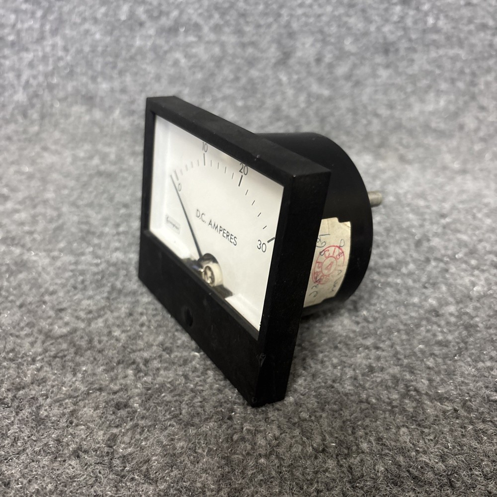 Crompton 233-01 0-30 DC Amperes Meter Used