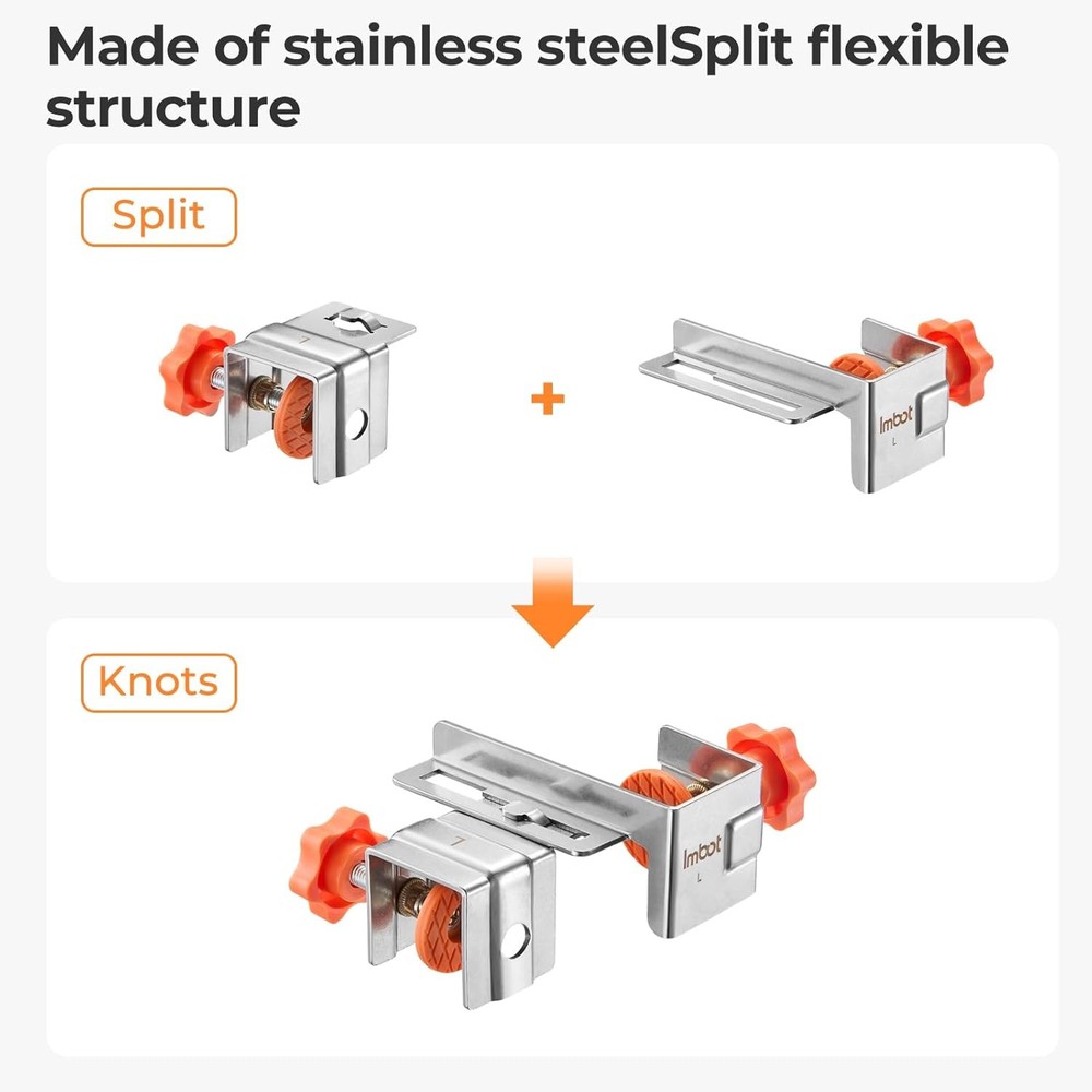Drawer Front Installation Clamps， Adjustable Cabinet Drawer Mounting Hardware