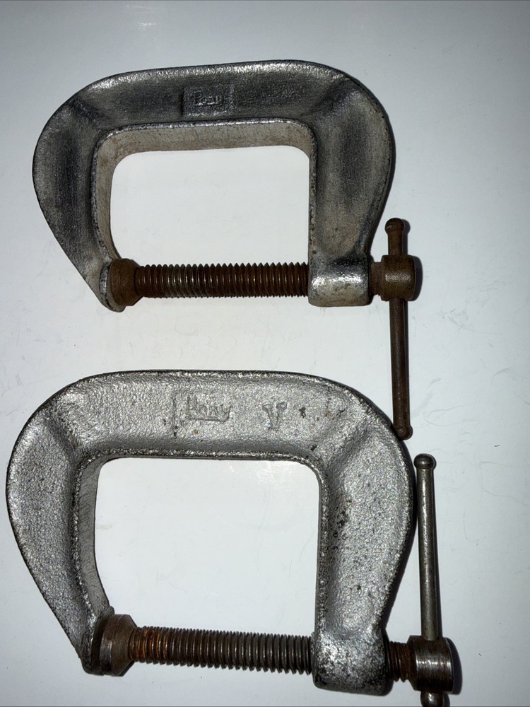 Vintage Pony C-clamp Lot (2)