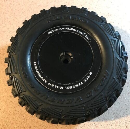 Racin Dots Traxxas Solid Spoke Wheel Dot, Black