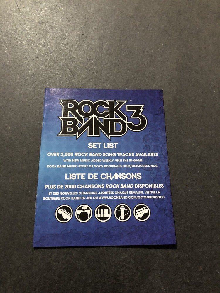 rock band 3 ps3 Insert
