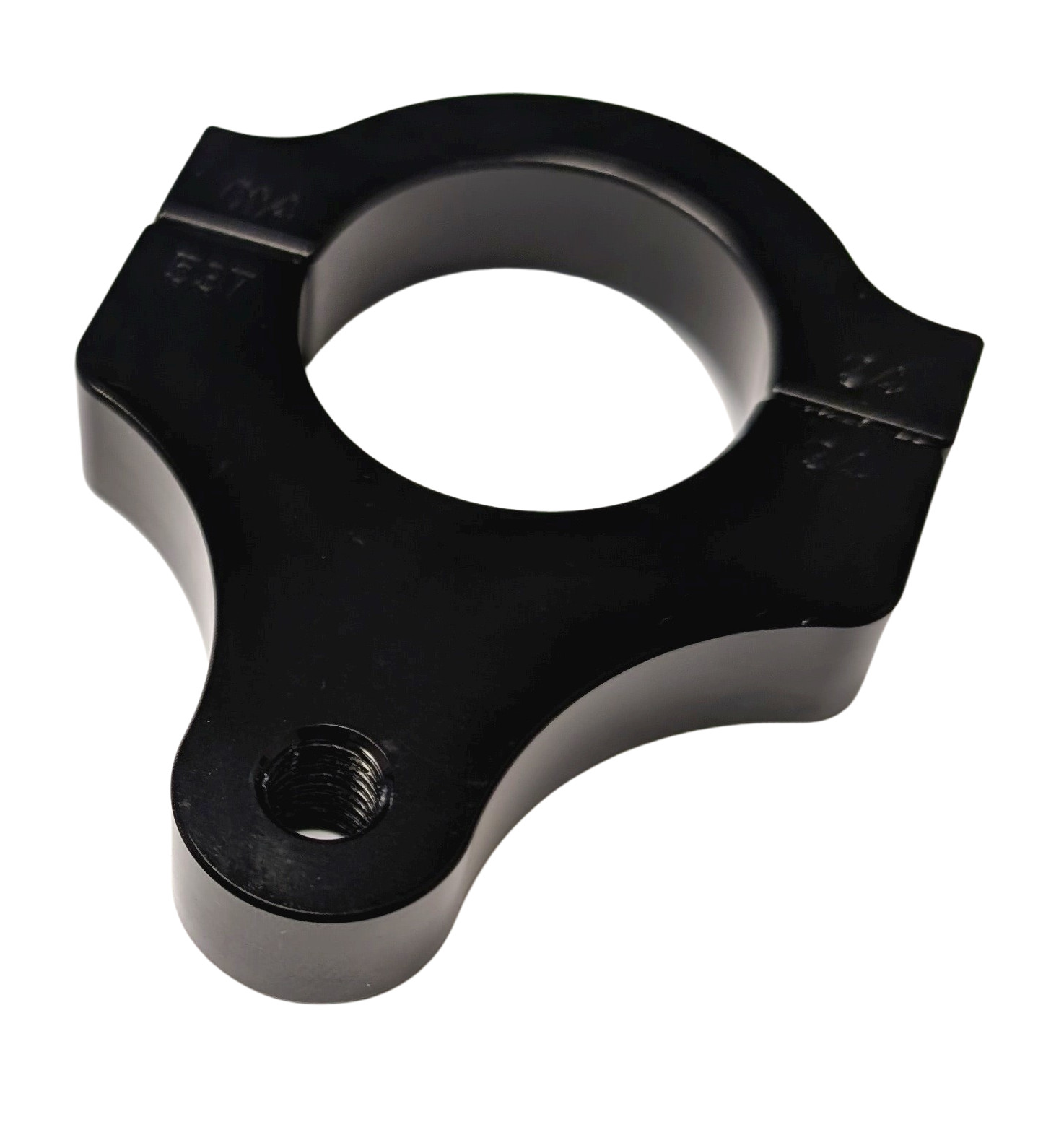 34mm Steering Damper Fork Tube Clamp - BLACK - RD350 RD400 R5 RD250 Free ship!