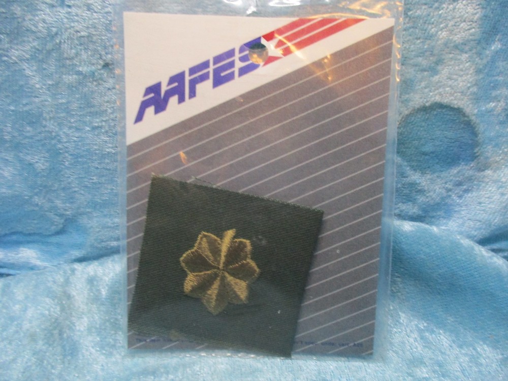 AAFES Army Major Colonel  Patch