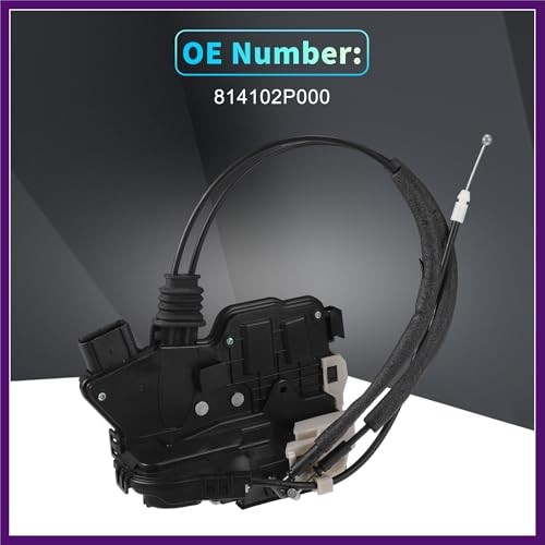 Replacement Rear Left Driver Side Power Door Lock Actuator Motor with Cable