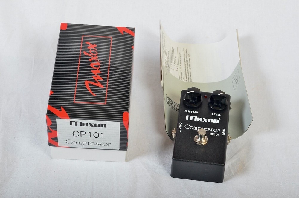 Maxon CP101 Compressor Guitar Effect Pedal