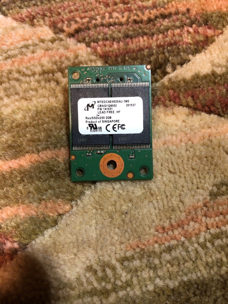 NetApp Micron RealSSD e230 2GB BootMedia MTFDCAE002SAJ-1M2 SSD