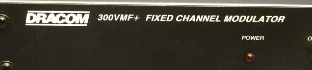 Dracom 300VMF+ Fixed Channel Modulator Channel 38