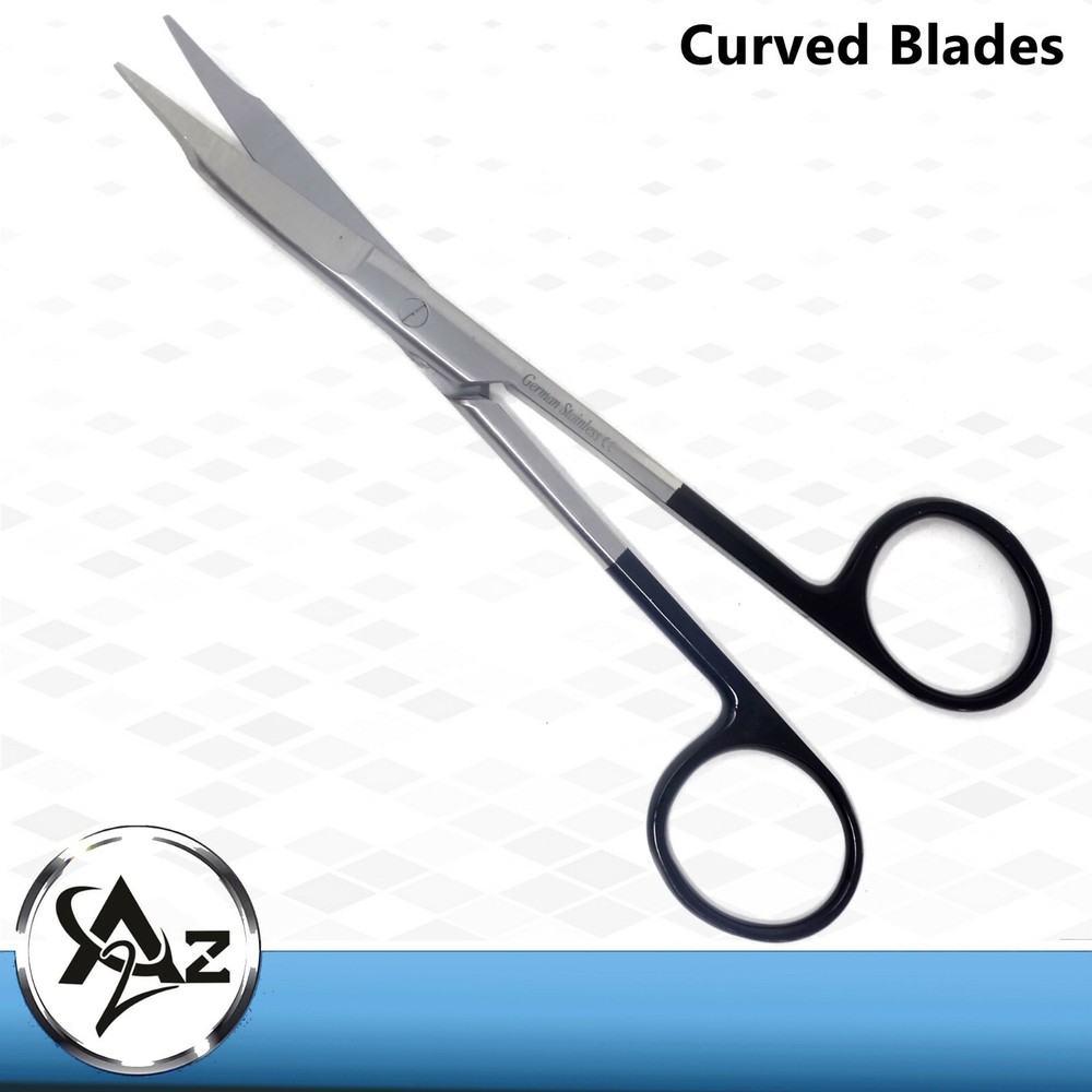 2 Goldman Fox Scissors Surgical Micro Shears Dissection SuperCut Trimming Tissue