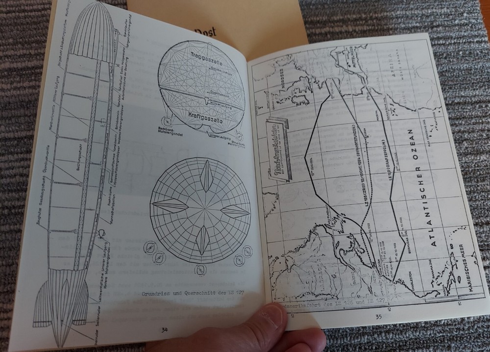 Zeppelin Postal Airmail History Booklets