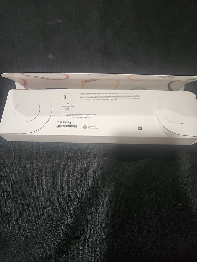 Apple Watch Empty Box Only – Original Packaging & Insert – SE 3 40mm - No Watch