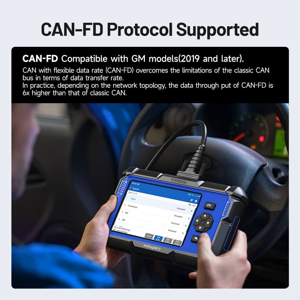 Check Engine OBD2 Scanner Transmission ABS SRS Code Reader Diagnostic Scan Tool