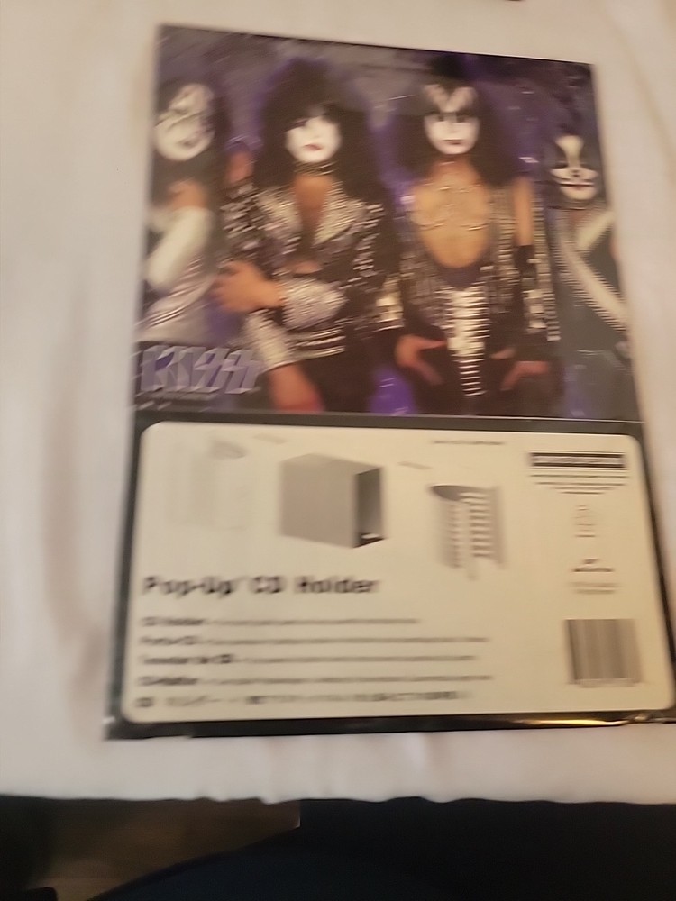 KISS POP-UP CD HOLDER SEALED OFFICIAL 1997