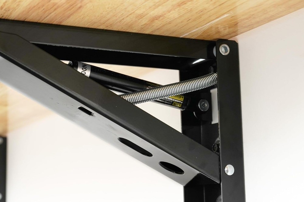 (48")SafeRacks Heavy Duty Wall Mounted Folding Table | Collapsible Workbench