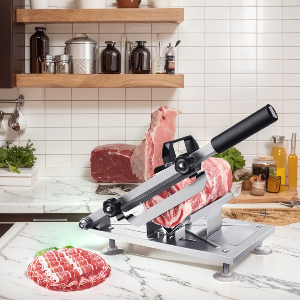 Frozen Meat Cutting Machine Adjustable Thickness Beef Mutton Rolls Cutter