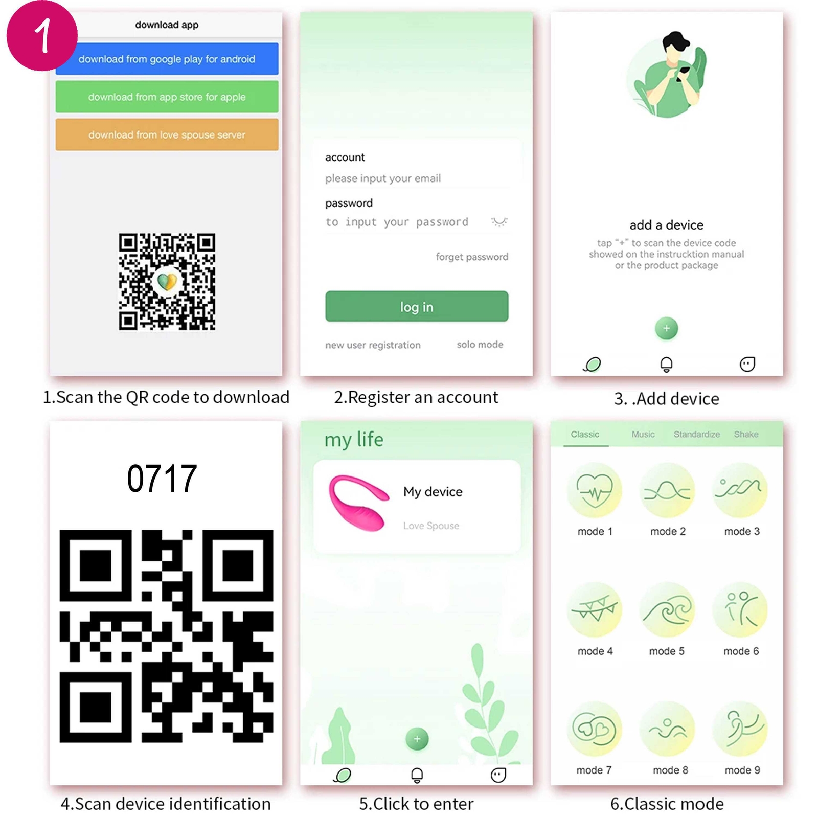 Wireless APP Remote Control Bullet Egg Vibrator G-Spot Dildo Sex Toys For Women