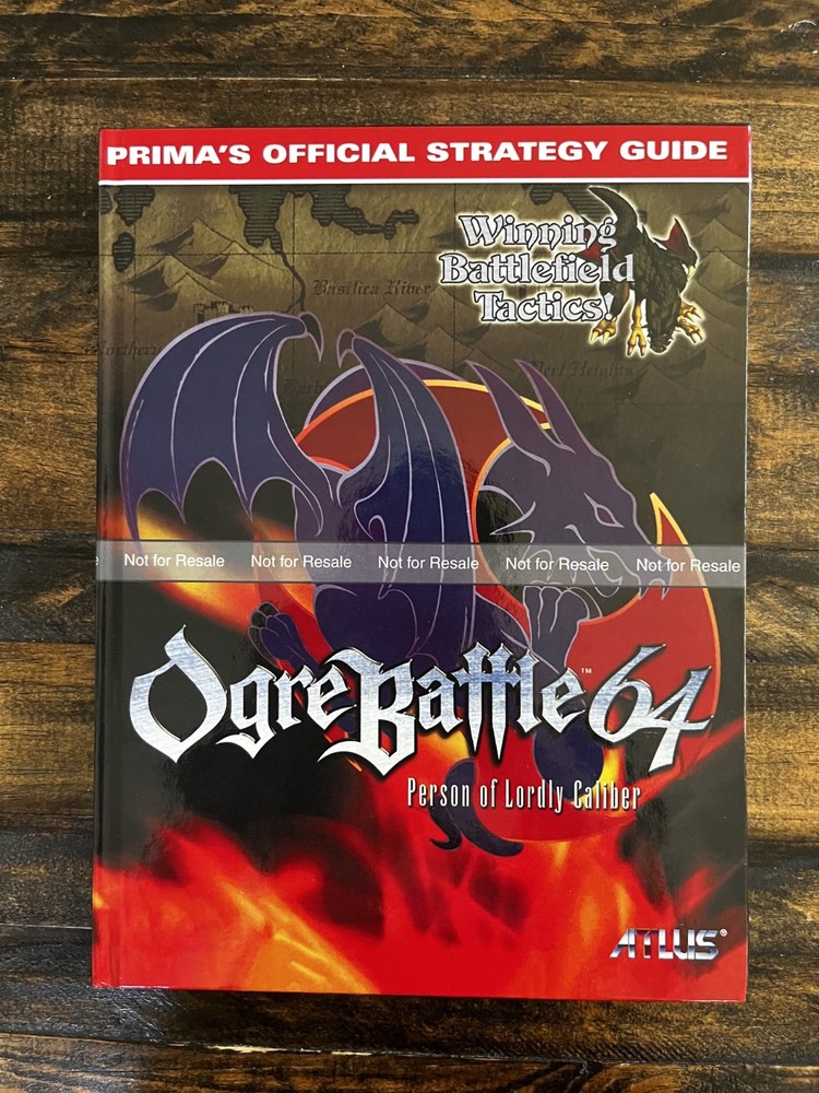 Ogre Battle 64 Strategy Guide