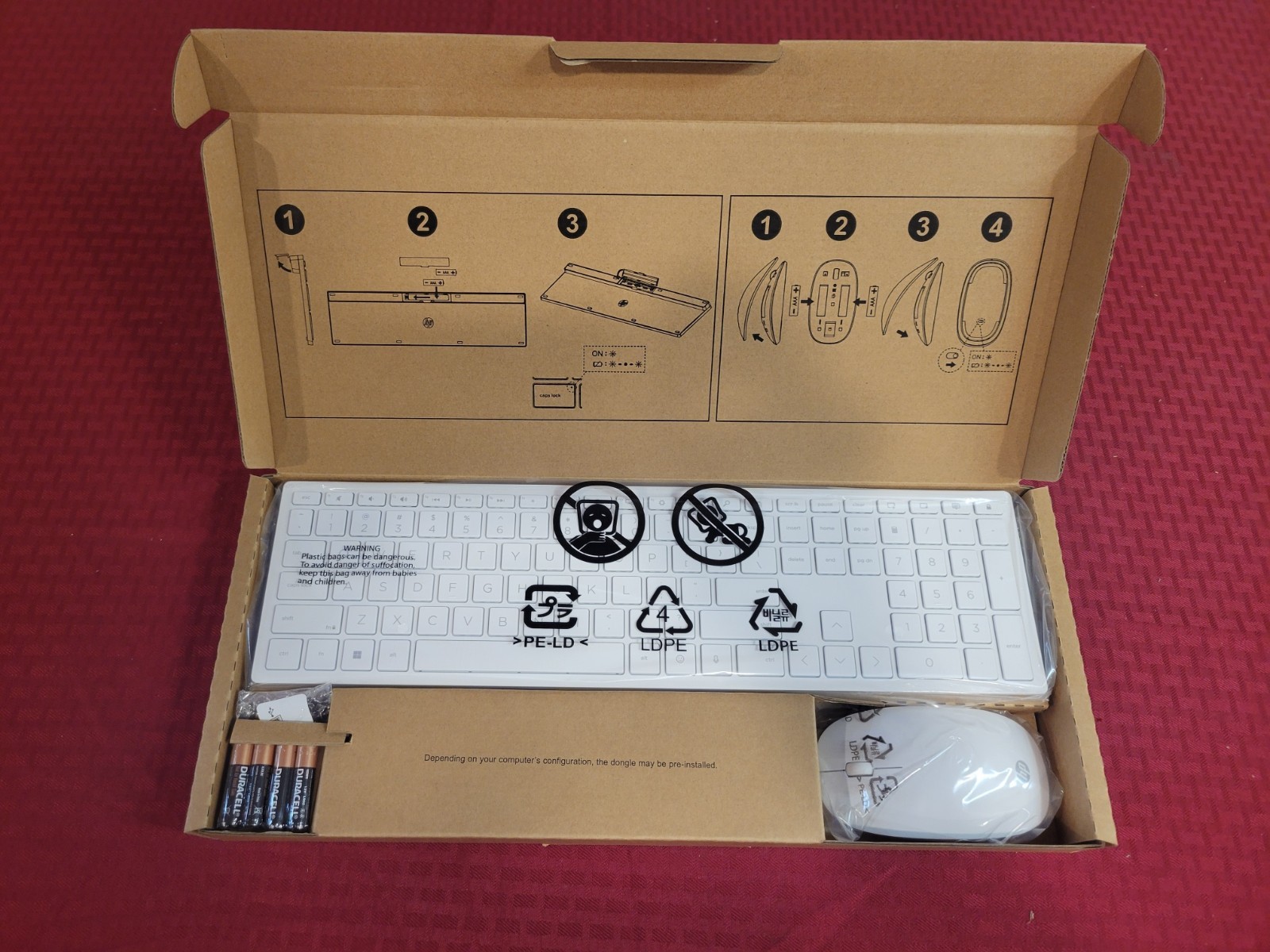 NEW SEALED!! HP 710 Wireless KB/ Mouse Combo M55011-001 M54697-001 M54847-001