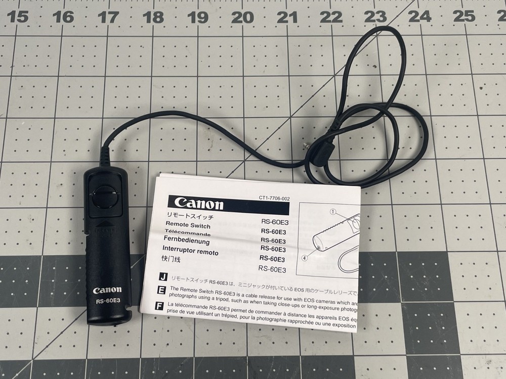 Canon OEM RS-60E3 Camera Remote Shutter Release