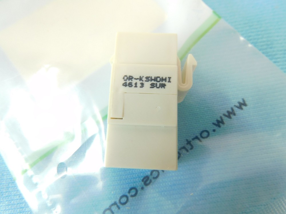 OR-KSHDMI Ortronics TechChoice HDMI Keystone, Feed-Thru Module - QUANTITY OF 2
